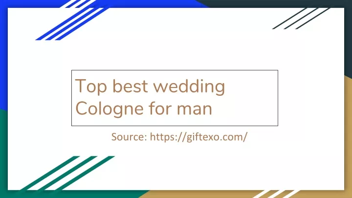 top best wedding cologne for man