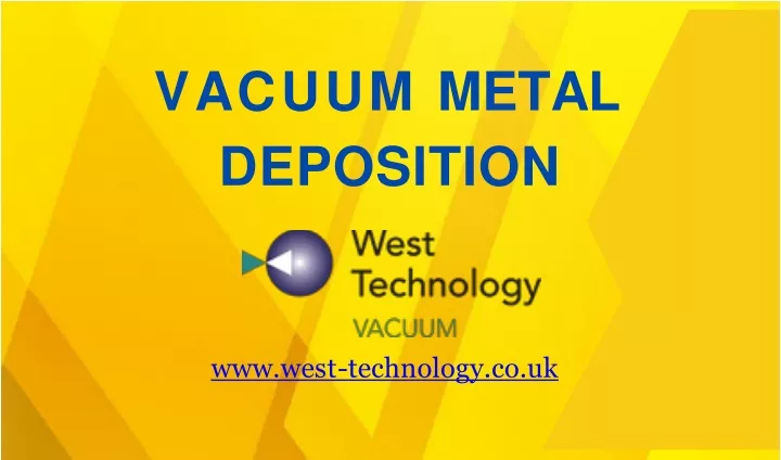 vacuum metal deposition