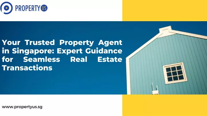 your trusted property agent in singapore expert
