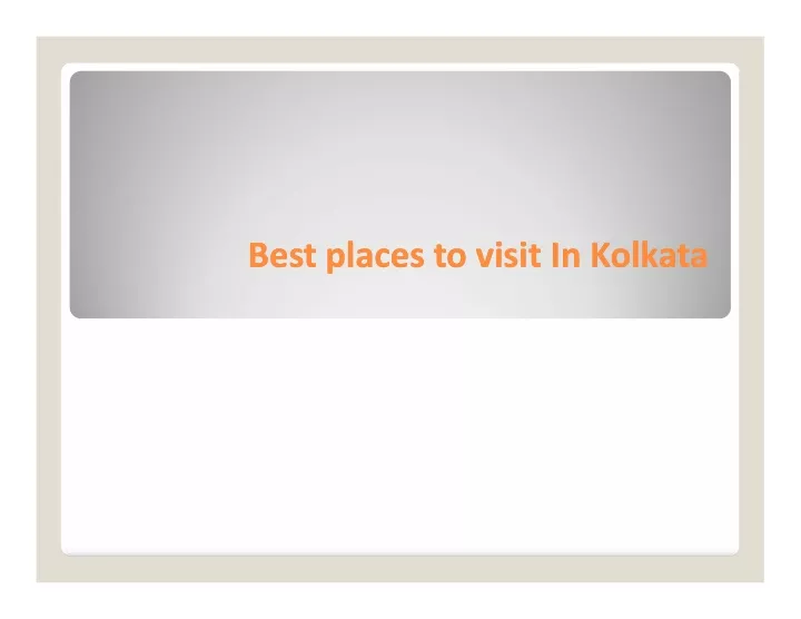 best places to visit in kolkata best places