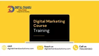 Digital marketing training course ppt