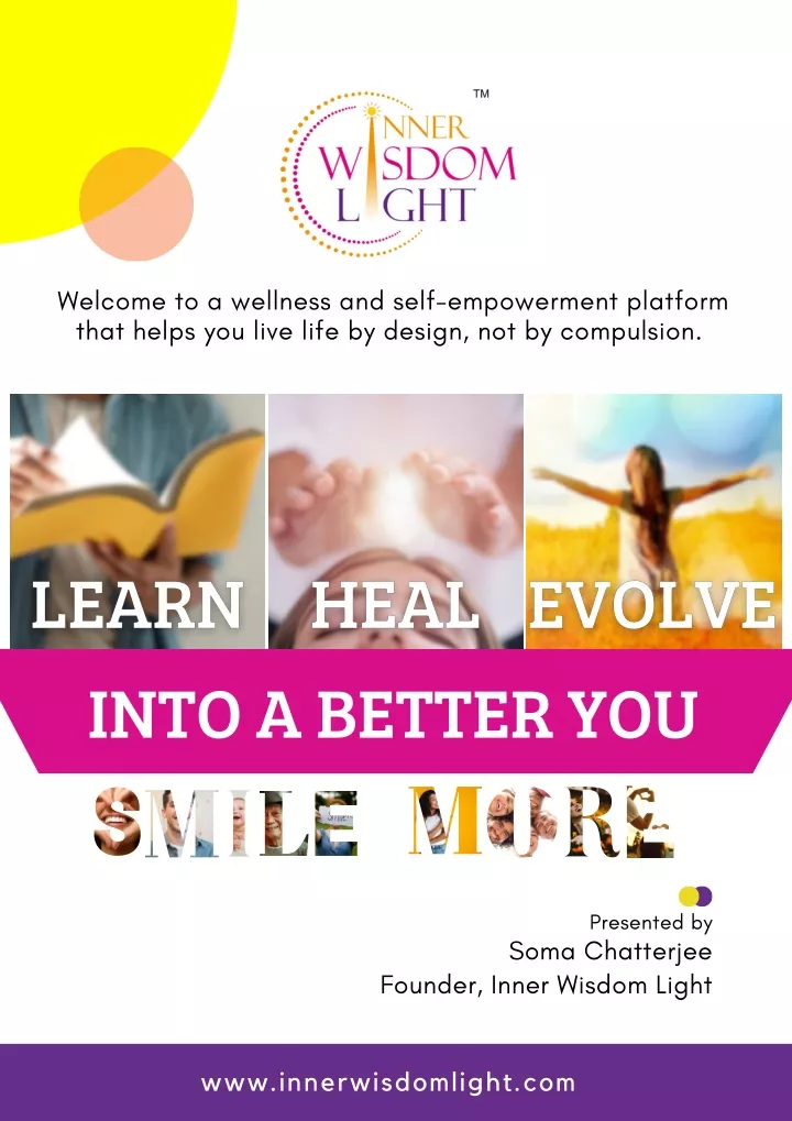 welcome to a wellness and self empowerment