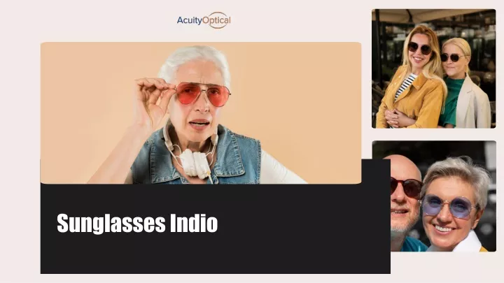 sunglasses indio