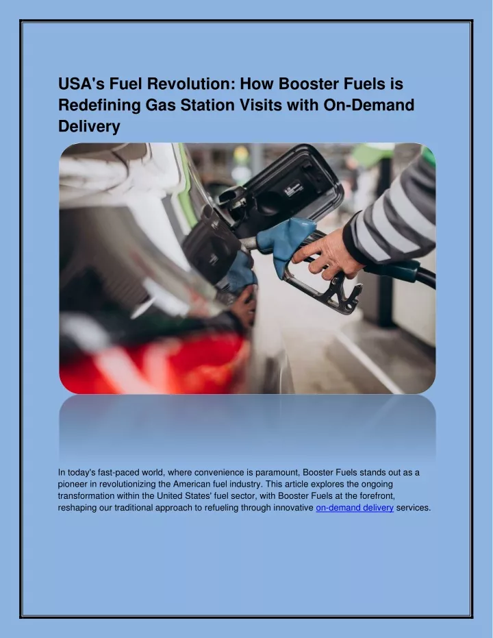 usa s fuel revolution how booster fuels