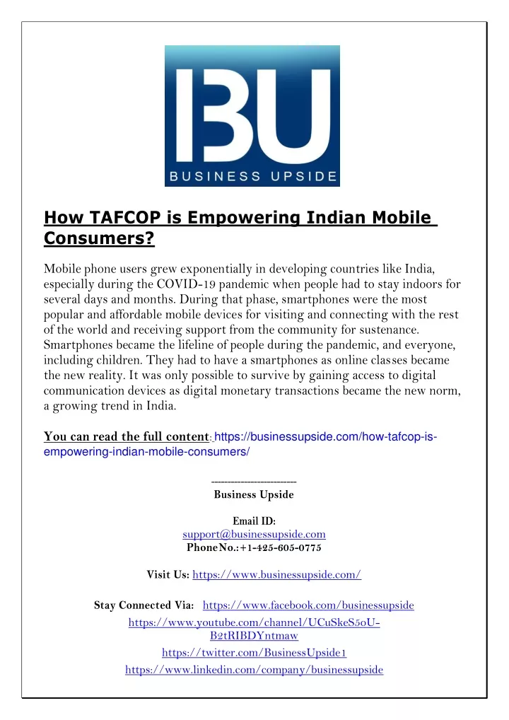 how tafcop is empowering indian mobile consumers