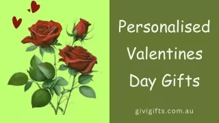 Personalised Valentines Day Gifts