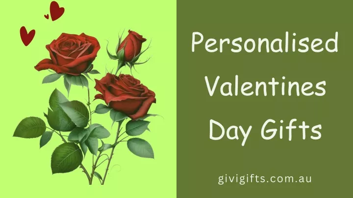 personalised valentines day gifts