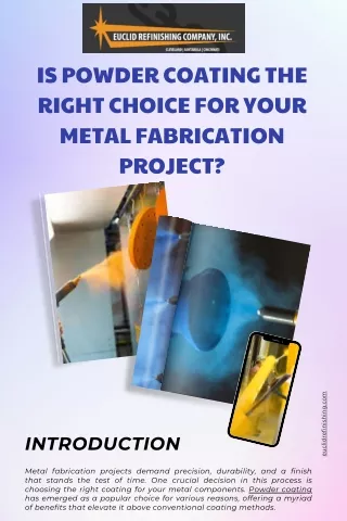 Is Powder Coating the Right Choice for Your Metal Fabrication Project