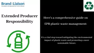 EPR Authorization for P-waste