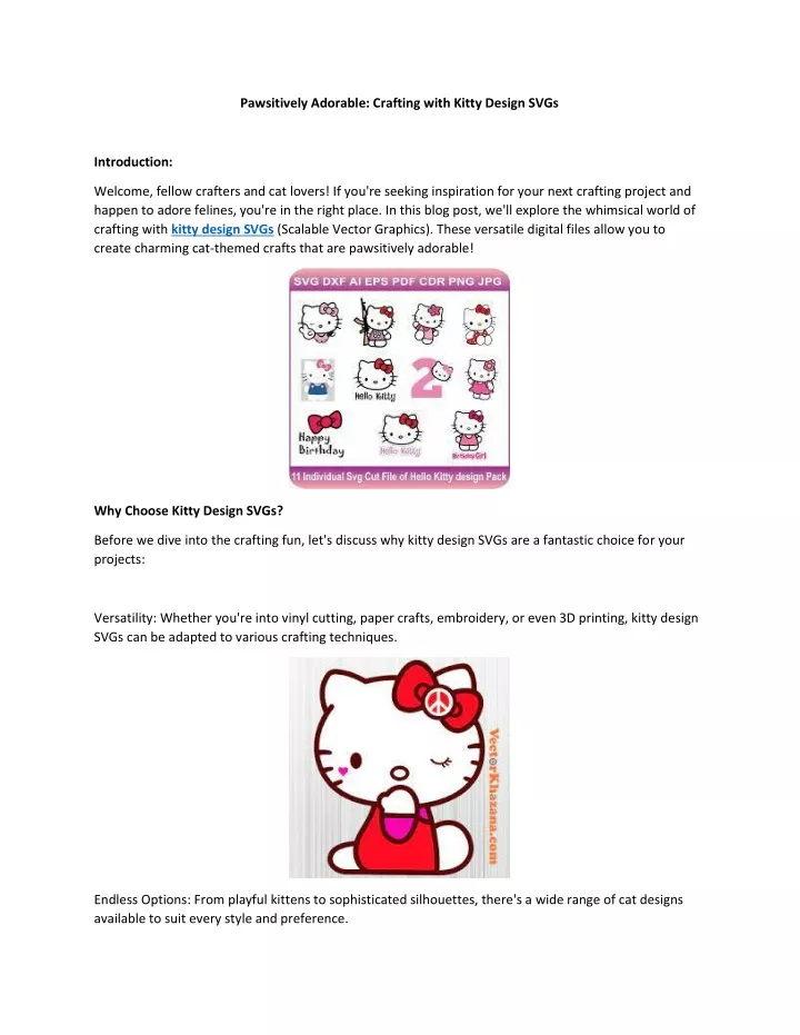 pawsitively adorable crafting with kitty design