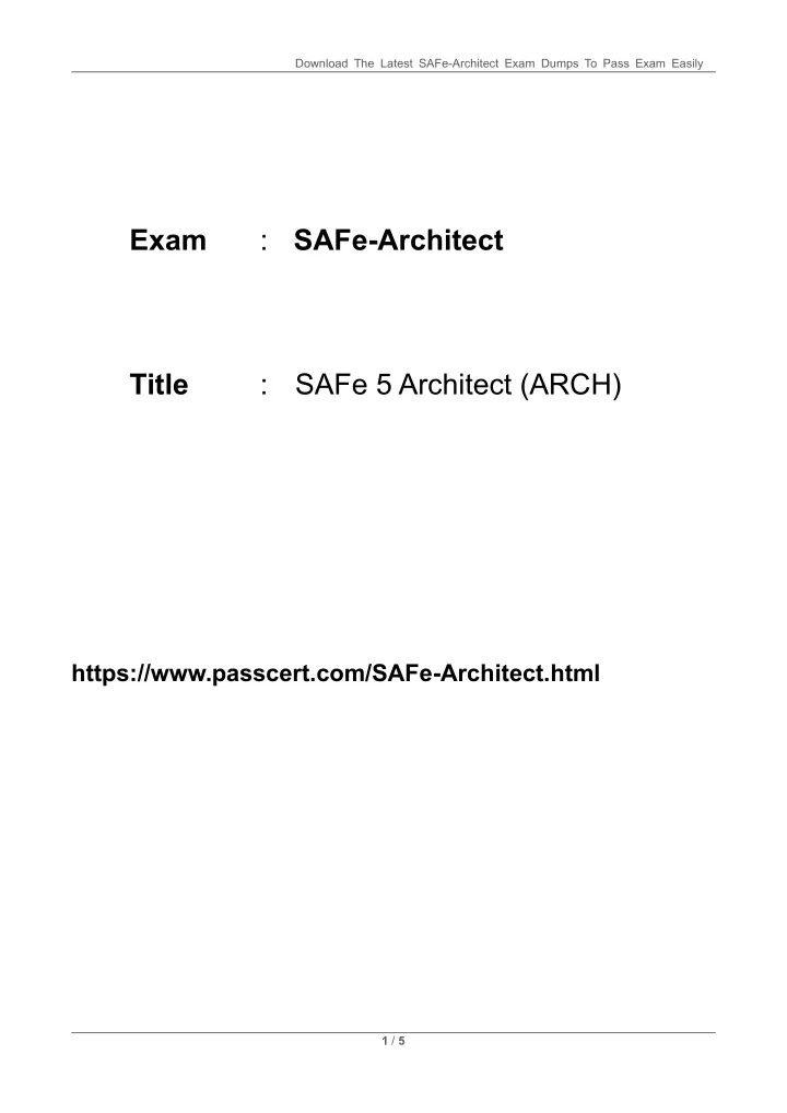 download the latest safe architect exam dumps