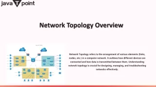 What is Network Topology  in computer Networking