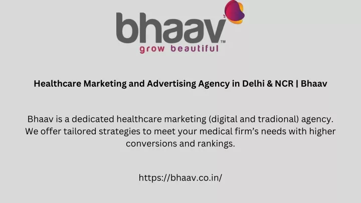 healthcare marketing and advertising agency