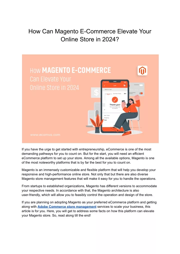 how can magento e commerce elevate your online