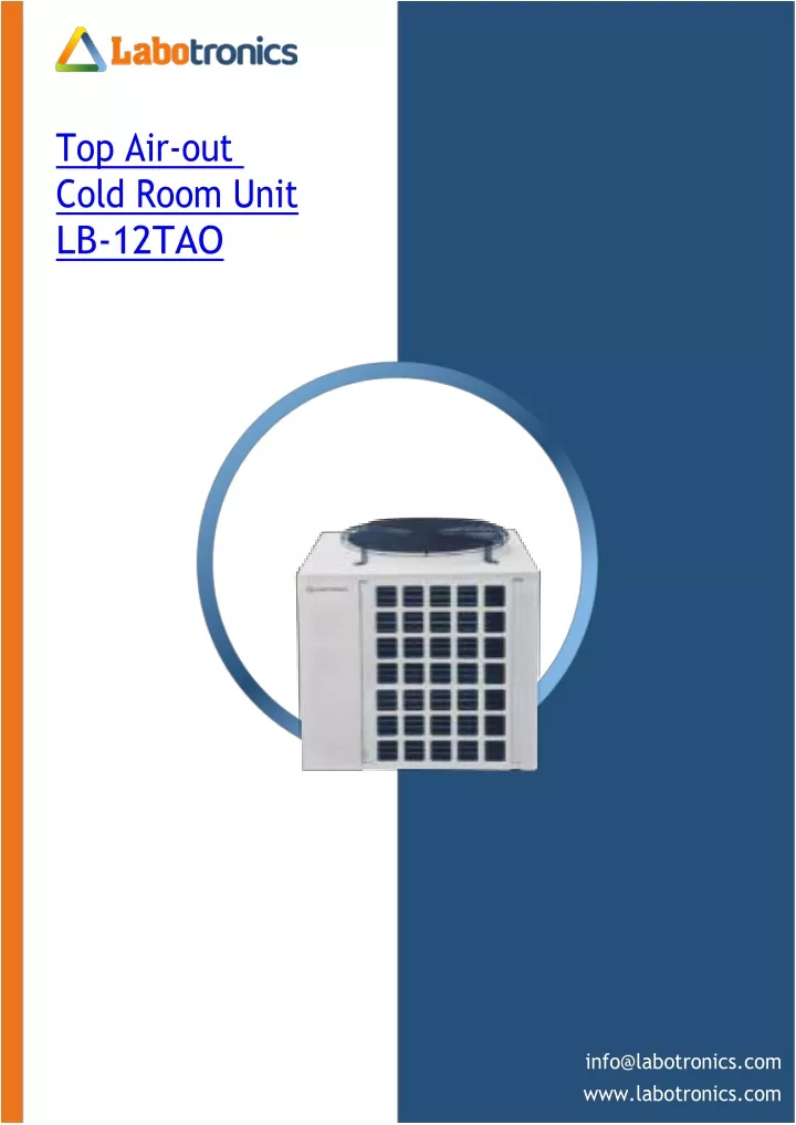 top air out cold room unit lb 12tao