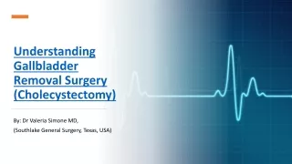 Understanding Gallbladder Removal Surgery (Cholecystectomy)