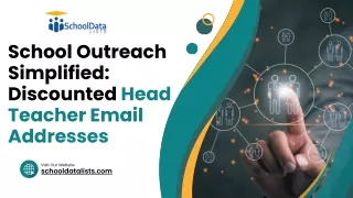school outreach simplified discounted head