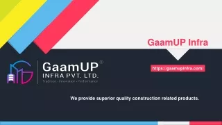 Trusted Raw Material Supplier in Navi Mumbai | GaamUP Infra