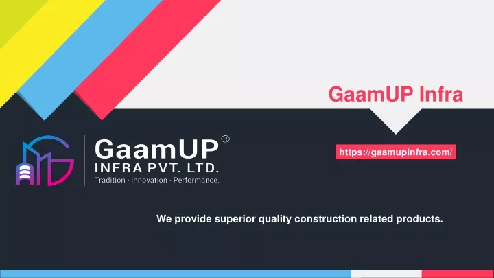 gaamup infra