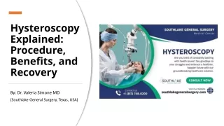 Hysteroscopy Explained - Procedure, Benefits, and Recovery