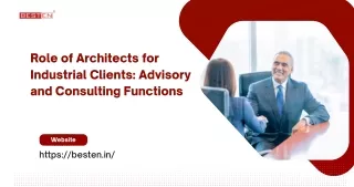 role of architects for industrial clients