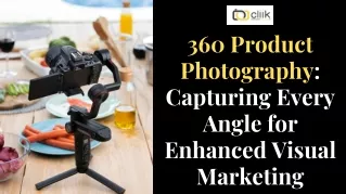 Cliik Studios | Captivating 360 Product Photography Services