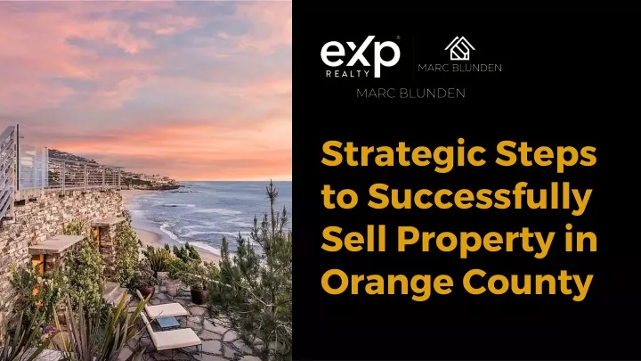 strategic steps to successfully sell property