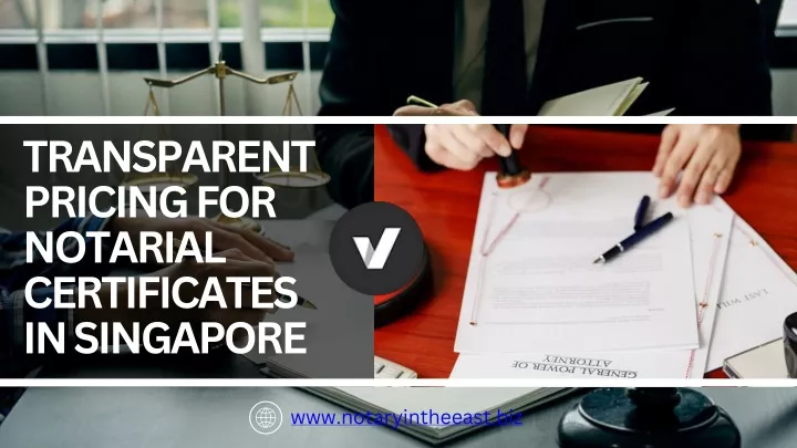 transparent pricing for notarial certificates