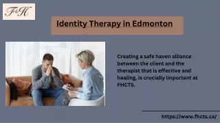 Navigating Self-Discovery : Identity Therapy in Edmonton