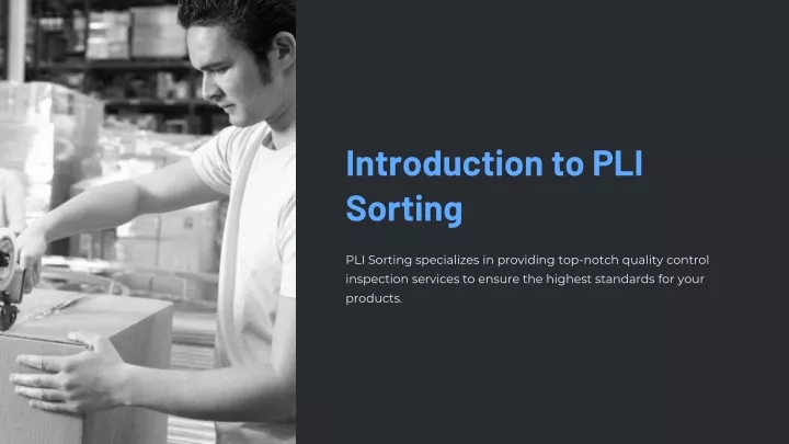introduction to pli sorting