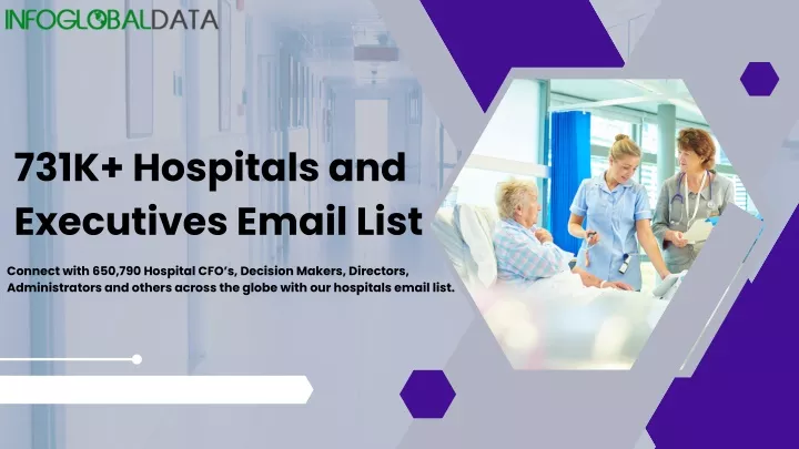 731k hospitals and executives email list