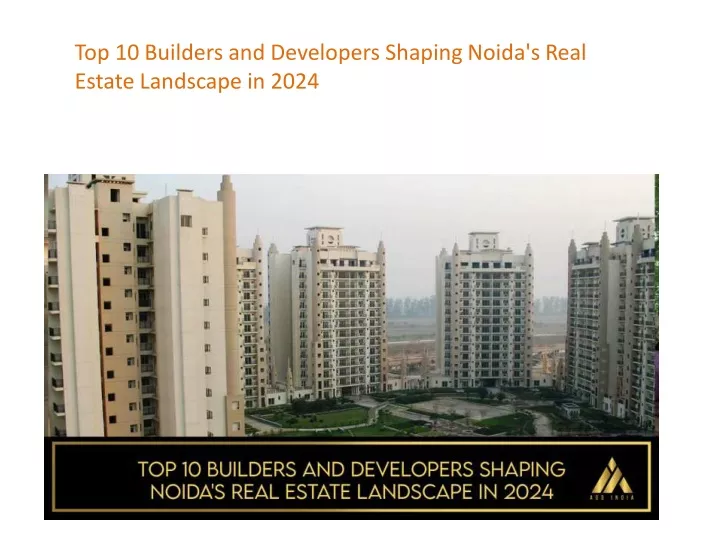 top 10 builders and developers shaping noida