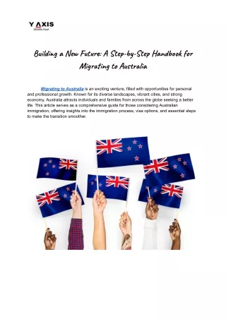 Building a New Future_ A Step-by-Step Handbook for Migrating to Australia