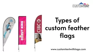 Exploring Different Types of Custom Feather Flags