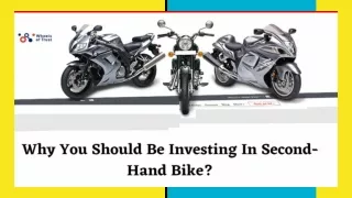 Why You Should Be Investing In Second-Hand Bike_