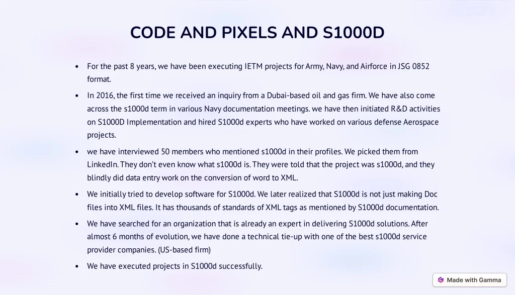 PPT - CODE-AND-PIXELS-AND-S1000D PowerPoint Presentation, free download ...