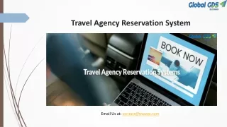 travel agency reservation system