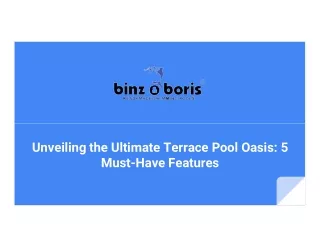 unveiling the ultimate terrace pool oasis 5 must