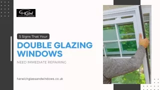 5 Signs That Your Double Glazing Windows Need Immediate Repairing