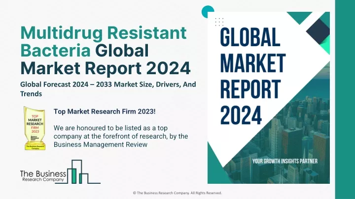 multidrug resistant bacteria global market report