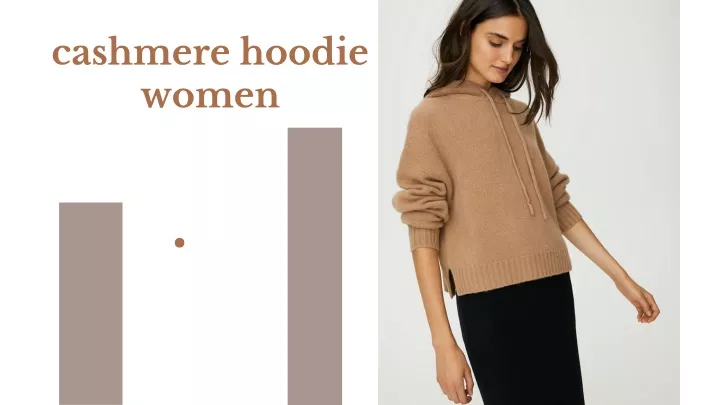 cashmere hoodie women