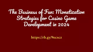 the business of fun monetization strategies