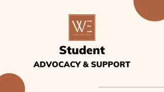Student Advocacy and Support in canada  | weeducation