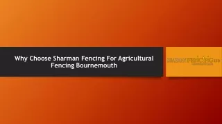 Choose Agricultural Fencing In Bournemouth