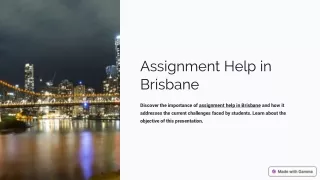 How Can Assignment Help in Brisbane Benefit You?