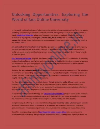 unlocking opportunities exploring the world