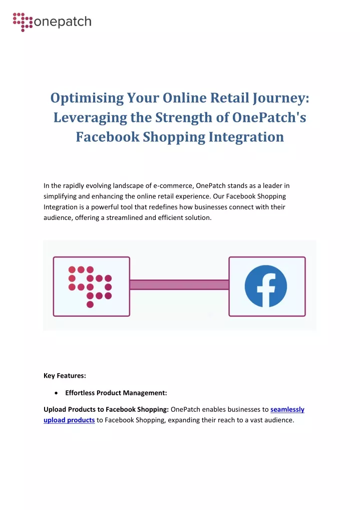 optimising your online retail journey leveraging
