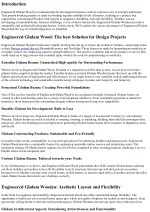 Engineered Glulam Wood: Combining Power and wonder in Building - slide 1