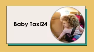 Baby in Taxi Melbourne