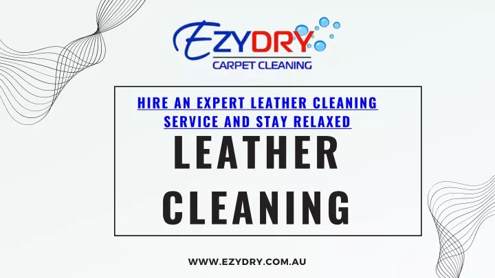 hire an expert leather cleaning service and stay